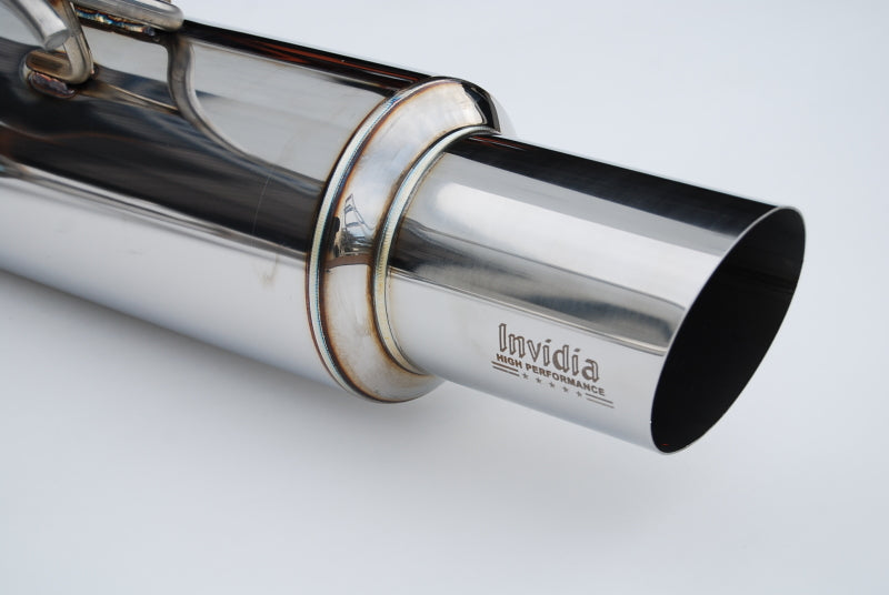 Incredible Invidia 2022+ Subaru WRX N1 Twin Outlet Single Layer SS Tip Cat-Back Exhaust - Upgrade Now!
