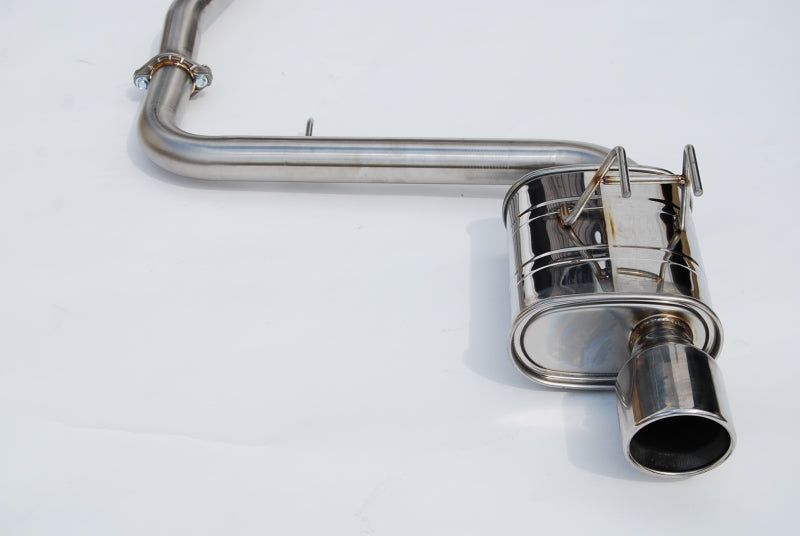 Unleash Your 2022+ Honda Civic Sport! Invidia 60mm Q300 Cat Back Exhaust with Rolled SS Tips