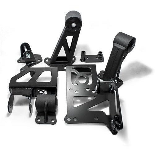 Revolutionary 92 - 95 CIVIC / 94 - 01 INTEGRA J - Series V6 Conversion Engine Mount Kit (Manual, with Re - Locator Bracket)