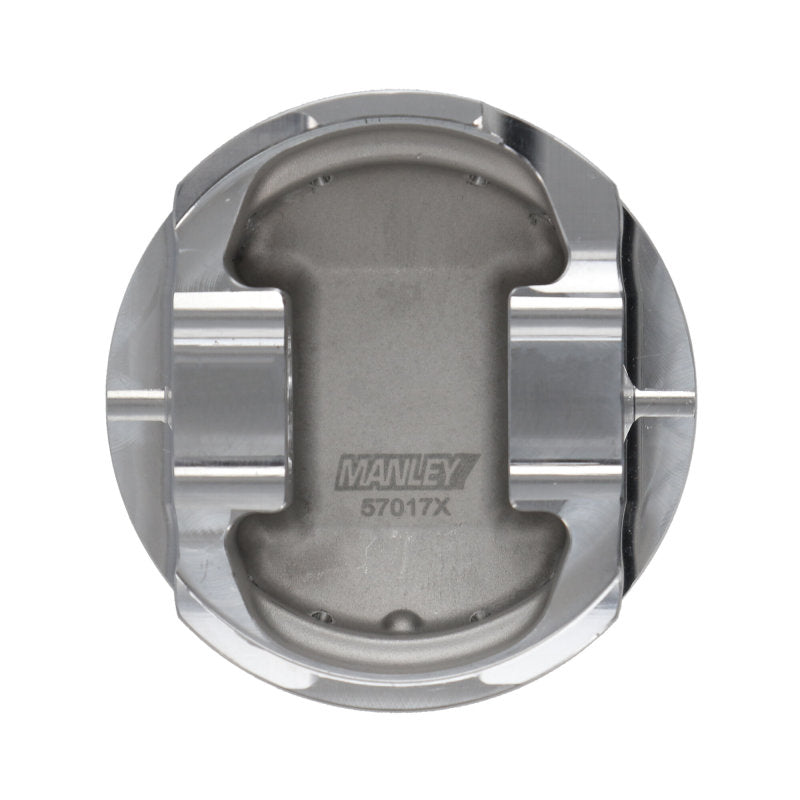Manley Mazda 88mm +5mm Bore 9.5 CR Dish Type Platinum Series Extreme Duty Pistons w/Rings - Unleash Peak Performance!