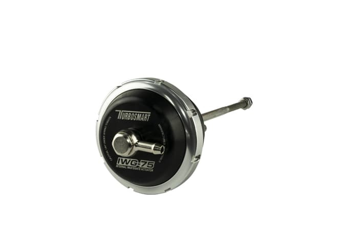 IWG75 Wastegate Actuator - Ideal for Borg Warner EFR Twin Port B1 Twin Scroll, 14PSI Black - Turbo Upgrade!