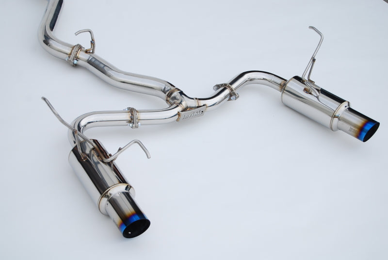 Rev Up Your 2022+ Subaru WRX with Invidia N1 Twin Outlet Single Layer Tip Cat-Back Exhaust