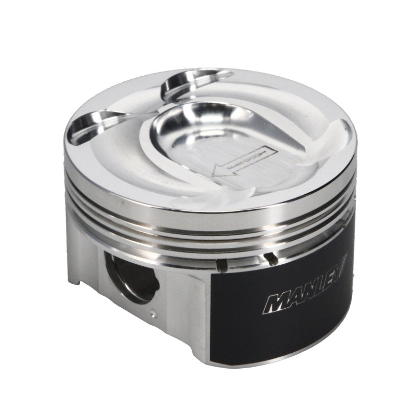 Manley Ford 2.0L EcoBoost 88mm +.5mm Size Bore 9.3:1 Dish Extreme Duty Piston Set - Unleash Peak Performance!