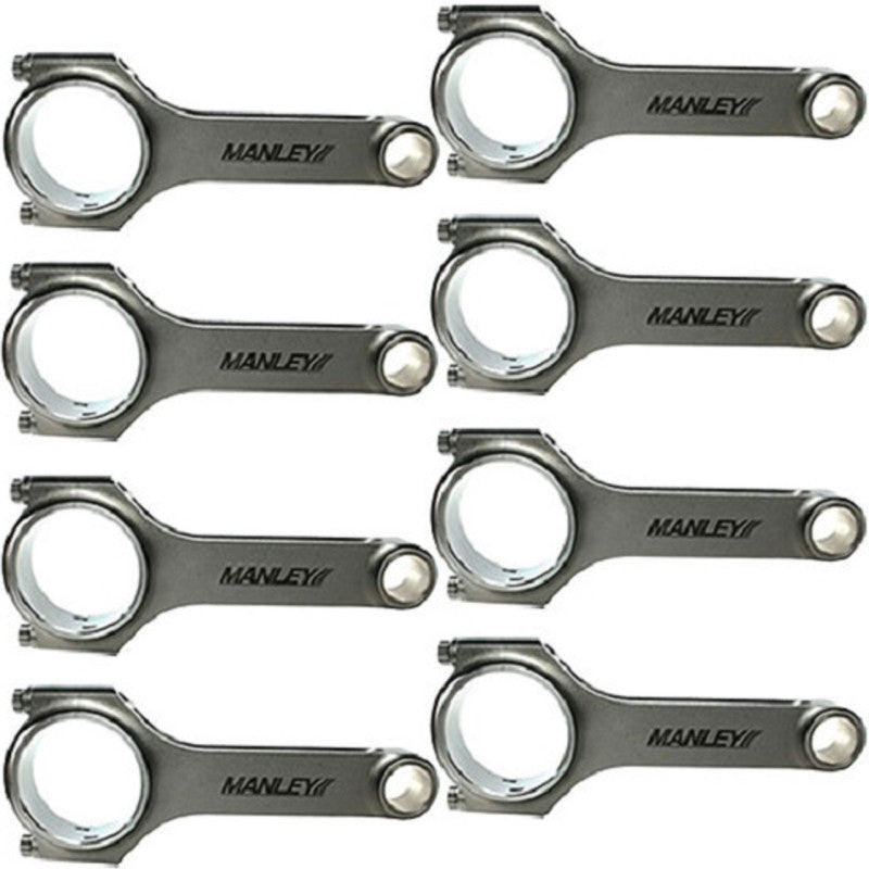 Manley Chrysler 6.2L/6.4L HEMI H Tuff Connecting Rod Set: .927in Pin w/ ARP2000 (Set of 8) - Unleash Performance!