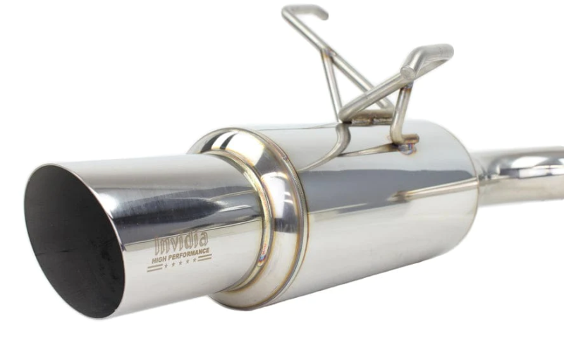 Incredible Invidia 2022+ Subaru WRX Single N1 Stainless Steel Tip Cat-Back Exhaust - Upgrade Your Ride Now!