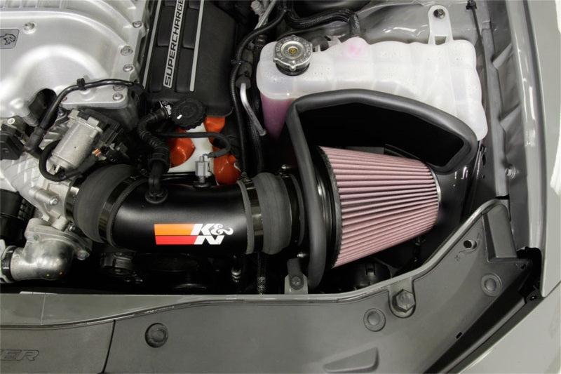 K&N Typhoon Air Intake: Boost Your 2017+ Dodge Challenger and Charger!