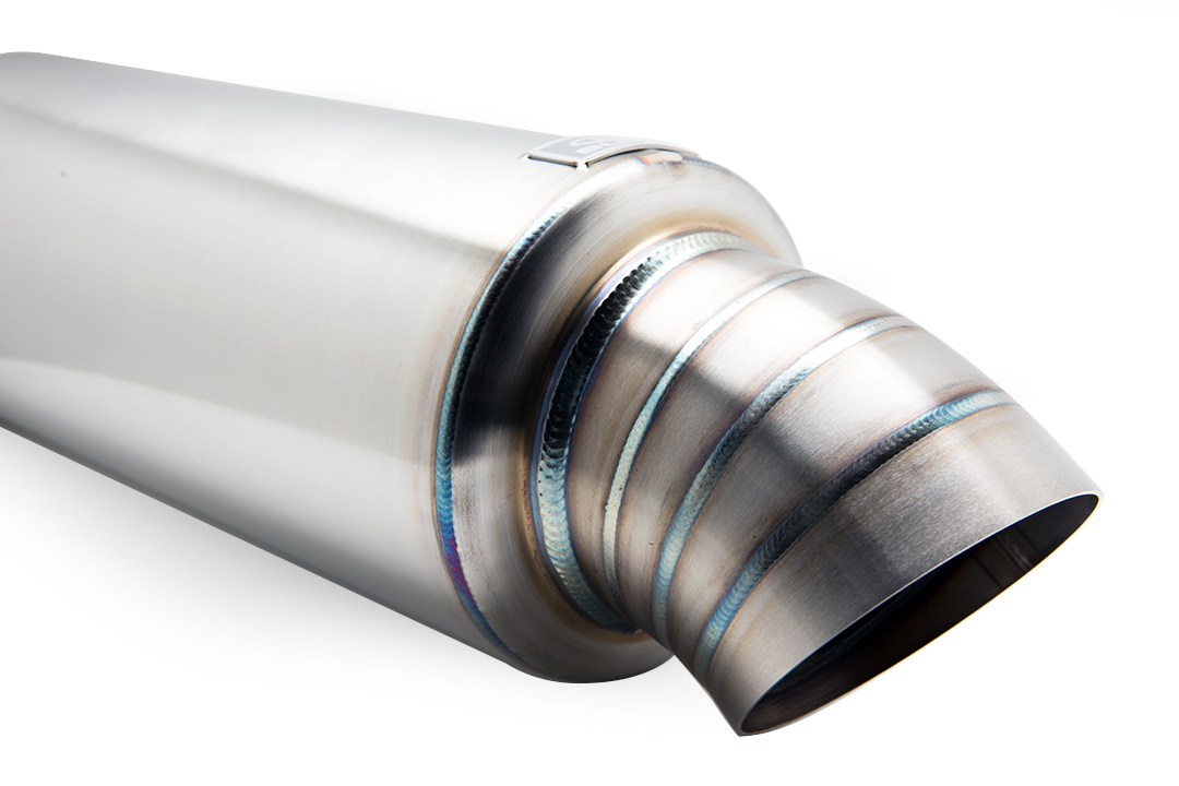 Blox Racing T304 Stainless Steel Universal Street Mufflers - The Ultimate Turndown Tip Upgrade