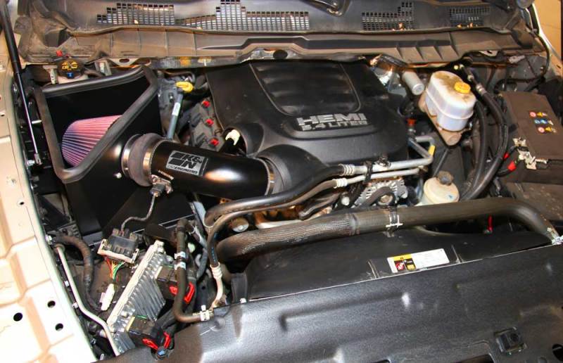Rev Up Your Ram! K&N High - Flow Performance Intake Kit for 2014 - 2015 Ram 2500/3500 6.4L V8