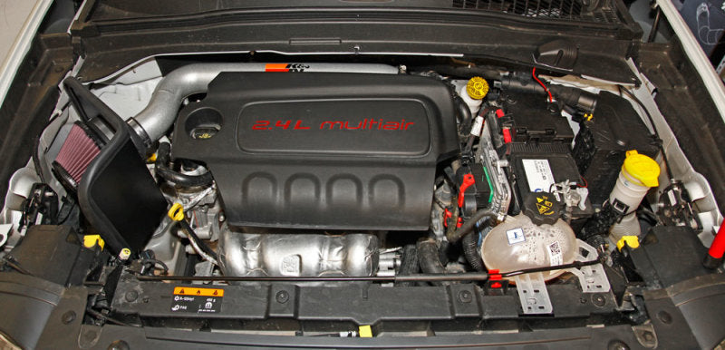 K&N High-Performance Air Intake Kit for 2015 - 2022 Jeep Compass & Renegade Models