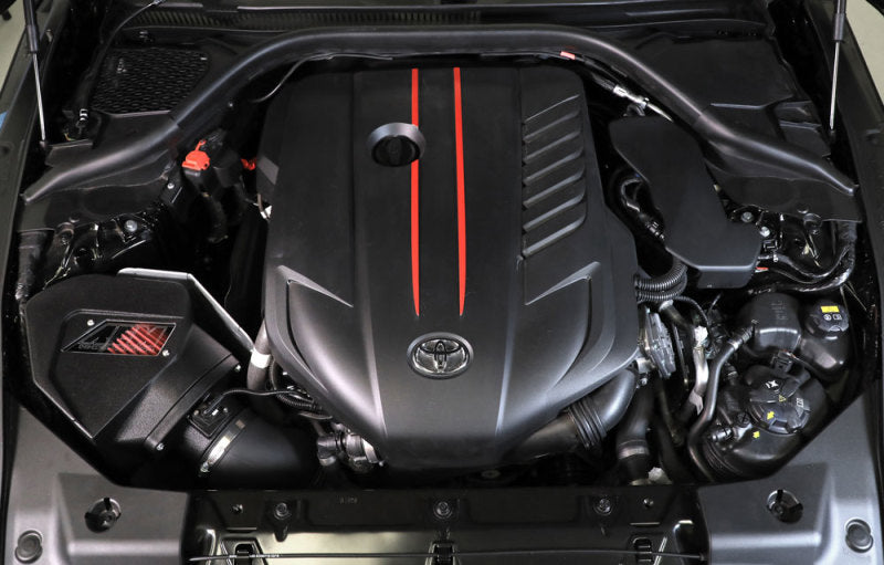 AEM 2020 Toyota Supra GR L6 - 3.0L F/I Cold Air Intake System - Black: Unleash Your Engine's Potential!