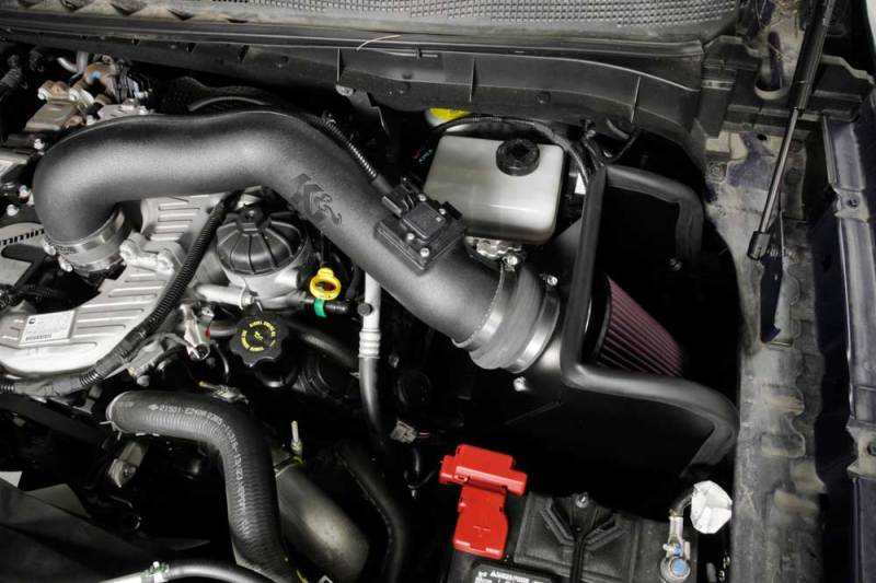 K&N 63 Series Aircharger Performance Intake - The Ultimate Upgrade for 2016 - 2018 Nissan Titan XD V8 - 5.0L DSL