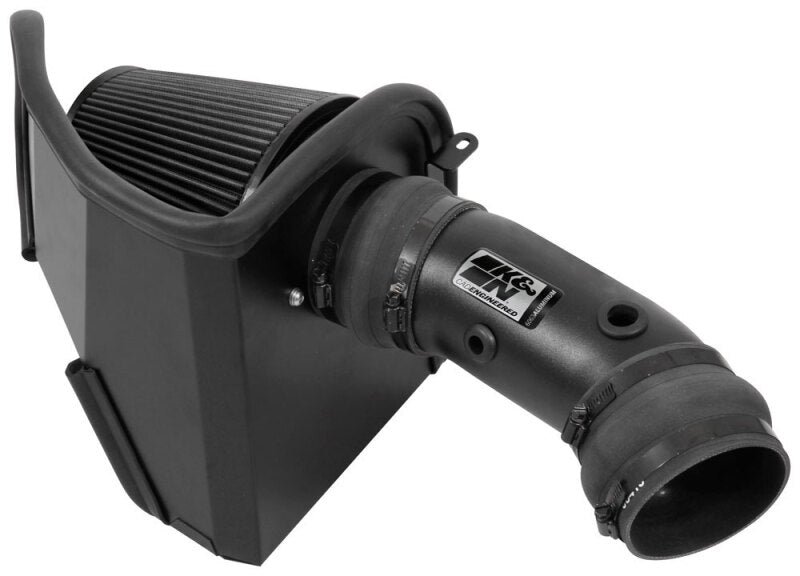 K&N DRYFLOW Performance Air Intake System - Unleash Your 2017 - 2023 Dodge Charger/Challenger Hellcat's Power!