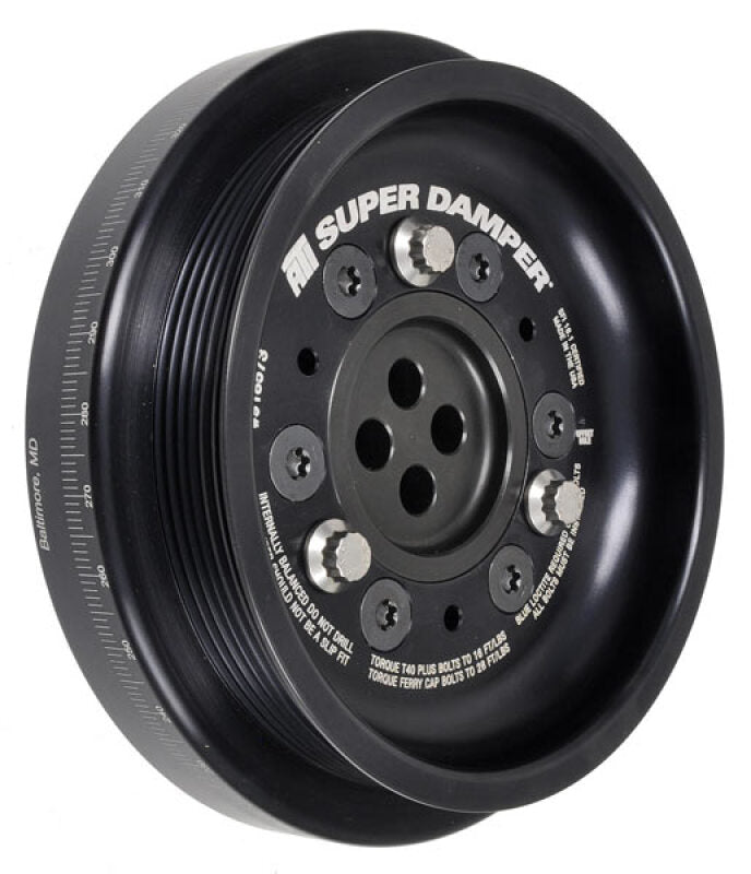 ATI Damper - 7.074 - 10% Under Drive - AL - 6 Groove - Ideal for 20+ Toyota Supra & 19+ BMW - Z4 - B58