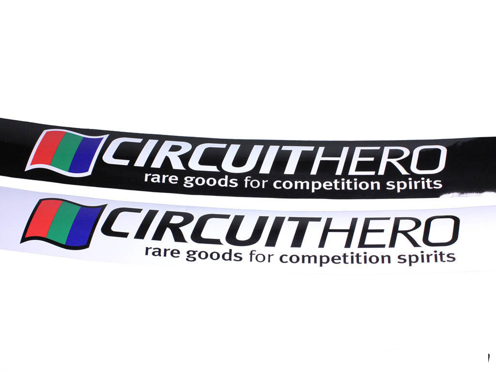Circuit Hero's Stunning Curved Track Windshield Banner