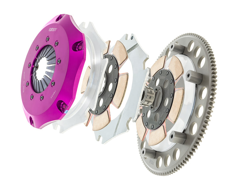 Exedy Hyper Compe-R Twin Cerametallic Clutch Rigid Disc for 2002 - 2006 Acura RSX L4: The Ultimate Racing Upgrade