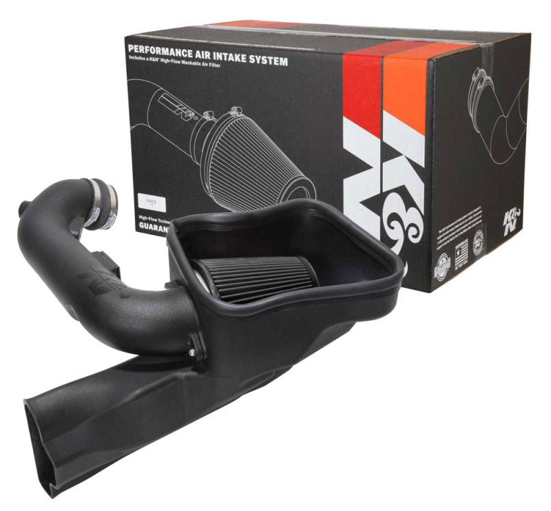 Rev Up Your 2018 - 2023 Ford Mustang GT 5.0L V8 with K&N Dryflow Performance Air Intake System!