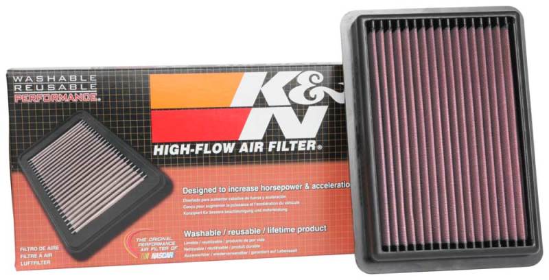 K&N High-Performance Drop-In Air Filter for Mazda 3 & CX Models