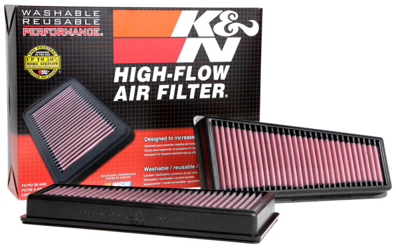 K&N High-Performance Drop-In Air Filter for 2017 - 2020 Mercedes Benz E63 V8-4.0L F/I