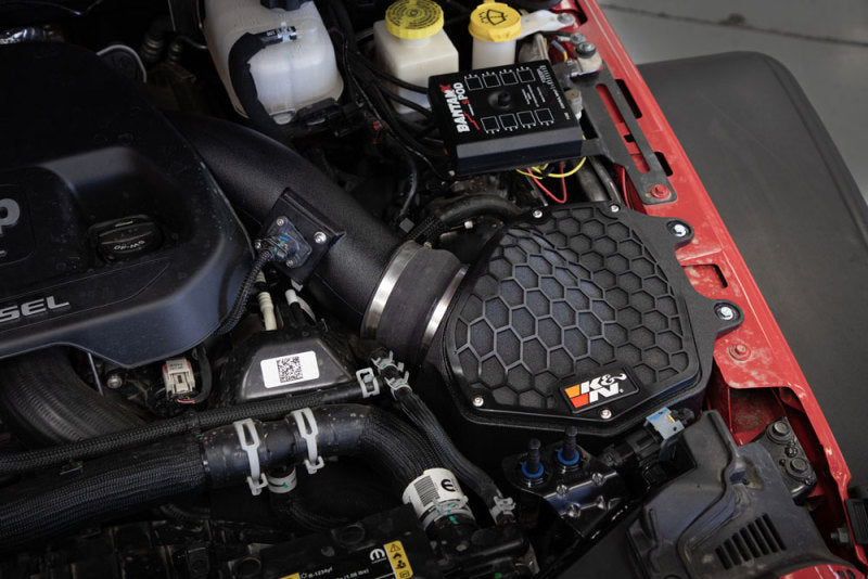 K&N Performance Aircharger Intake for 20 - 23 Jeep Gladiator & 20 - 23 Jeep Wrangler V6 - 3.0L DSL