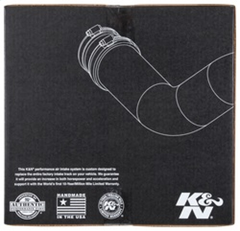 K&N Aircharger Performance Intake for 18 - 19 Jeep Grand Cherokee Trackhawk V8 - 6.2L F/I: Unleash Your Engine's Potential!