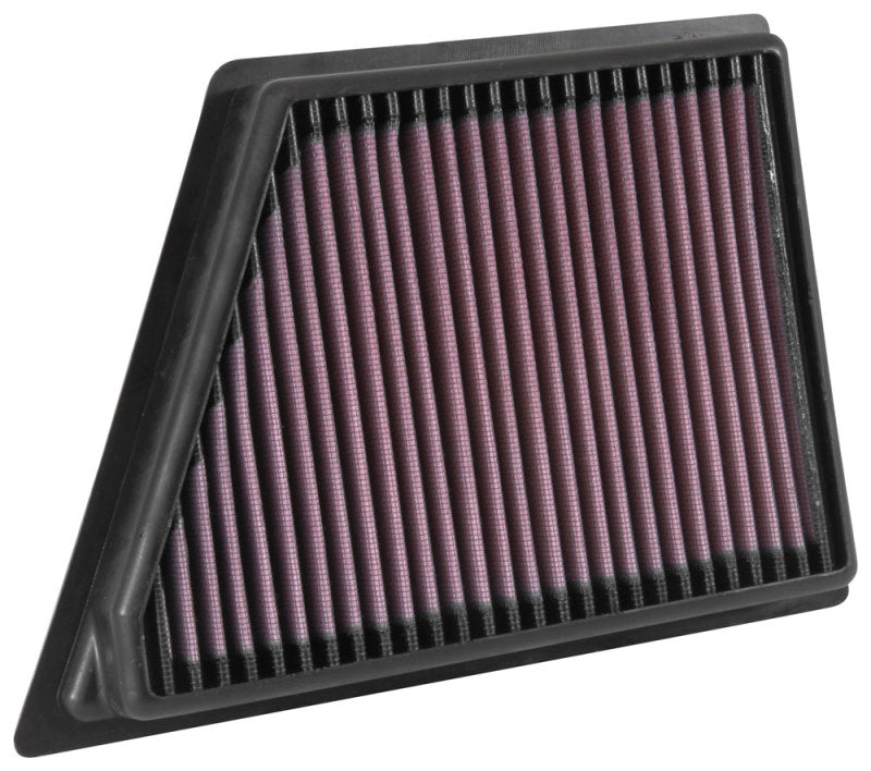 K&N High-Performance Drop-In Air Filter for 2016-2019 Cadillac CT6 V6 3.0L F/I (Right)