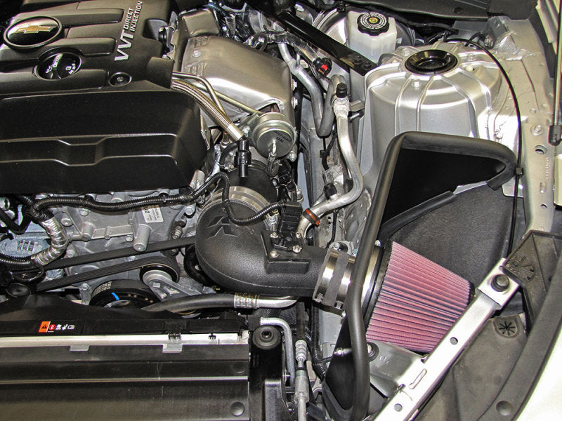 Rev Up Your 2016 - 2017 Chevrolet Camaro L4 - 2.0L F/I Turbo with K&N Aircharger Performance Intake