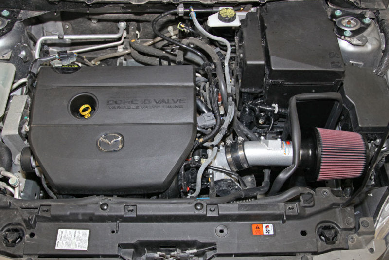 Rev Up Your 2011 - 13 Mazda 3 L4 - 2.0L with K&N 69 Series Typhoon Performance Intake Kit