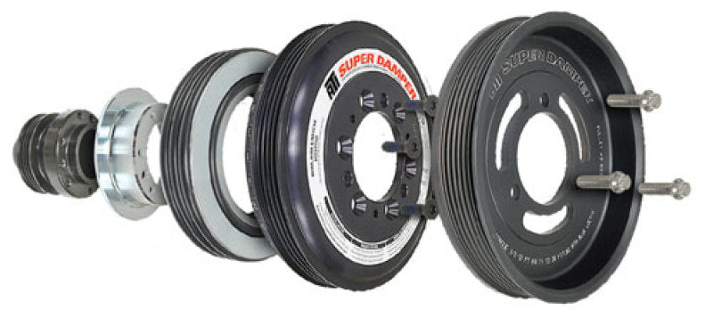 ATI Damper - 7.525in - Alum - 4 & 3 Grv - The Ultimate Solution for GM L86 6.2 V8