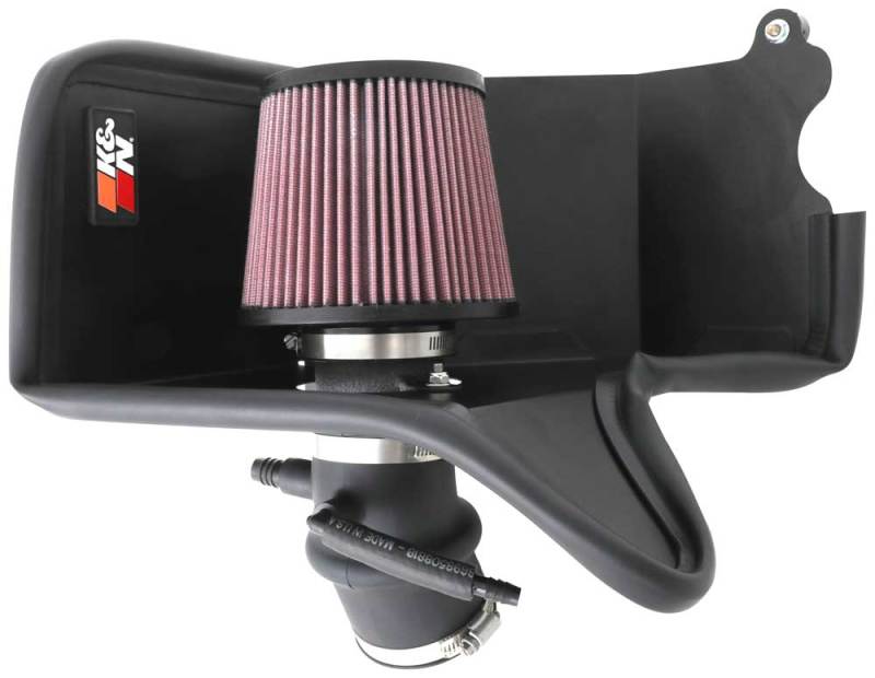 K&N Typhoon Performance Air Intake System for 2021+ Hyundai Elantra L4-2.0L F/I - Unleash Your Car's Potential!