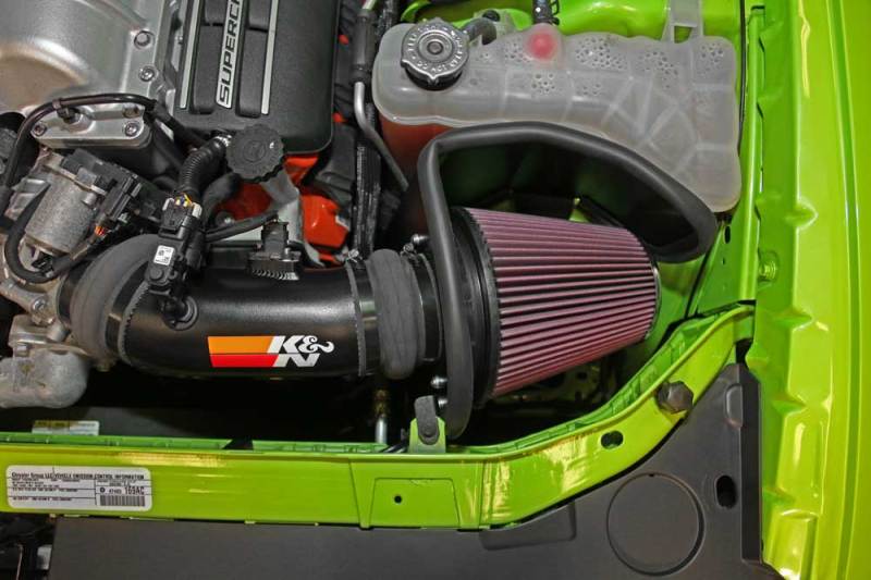 K&N Typhoon Short Ram Intake for 2015 - 2017 Dodge Challenger/Charger 6.2L V8 SRT Hellcat