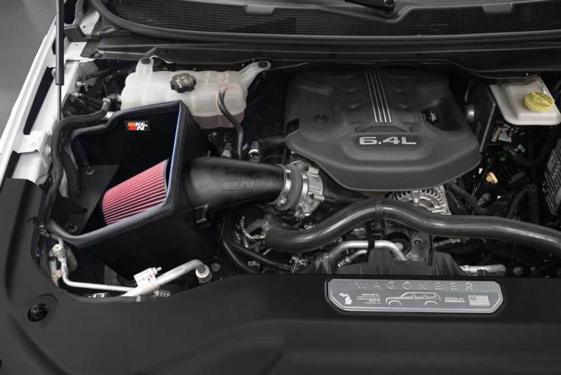 K&N Performance Air Intake System for 2022 - 2023 Jeep Grand Wagoneer V8-6.4L: Unleash Your Engine's Power!