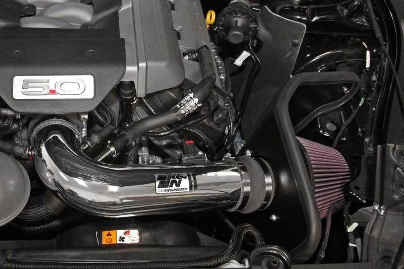 K&N Typhoon Intake Kit - The Ultimate Upgrade for 2015 - 2017 Ford Mustang GT