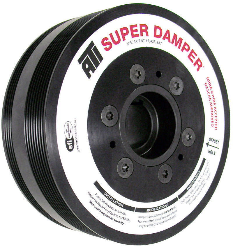 ATI Damper - Premium 7.65in Aluminum for LS7, LS3, and Iconic Vehicles
