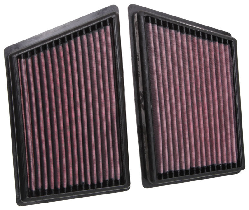 K&N 2019 - 2024 Porsche 911 3.0L H6 F/I High - Performance Drop - In Replacement Air Filter