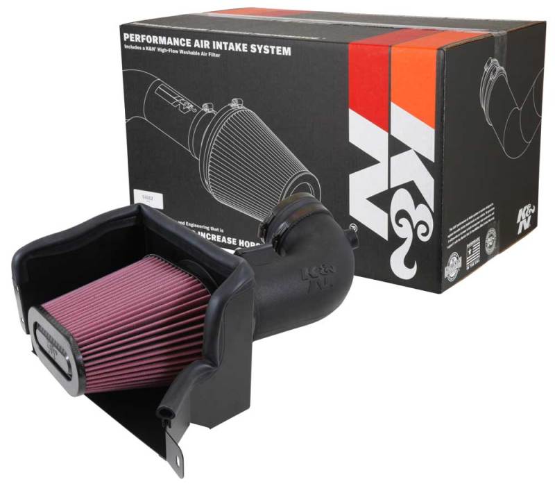 Unleash Power: K&N Performance Intake Kit for 2014 - 2015 Chevrolet Corvette 6.2L V8 F/I