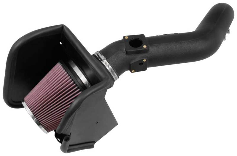 K&N 63 Series Aircharger Performance Intake - The Ultimate Upgrade for 2016 - 2018 Nissan Titan XD V8 - 5.0L DSL
