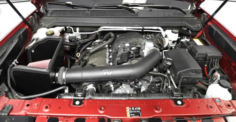 K&N 17 - 18 Chevrolet Colorado V6 - 3.6L F/I Aircharger: Boost Your Engine's Performance!