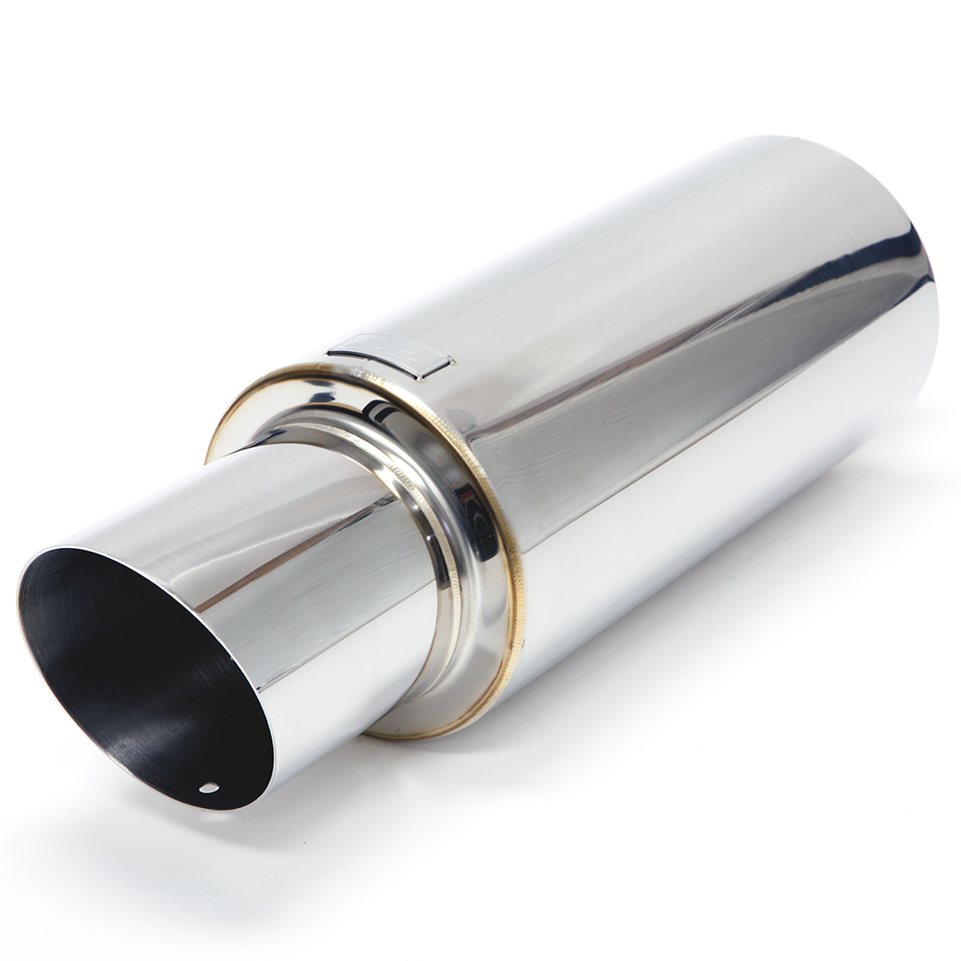Blox Racing Universal N1 High-Performance Muffler - Upgrade Your Exhaust Now!