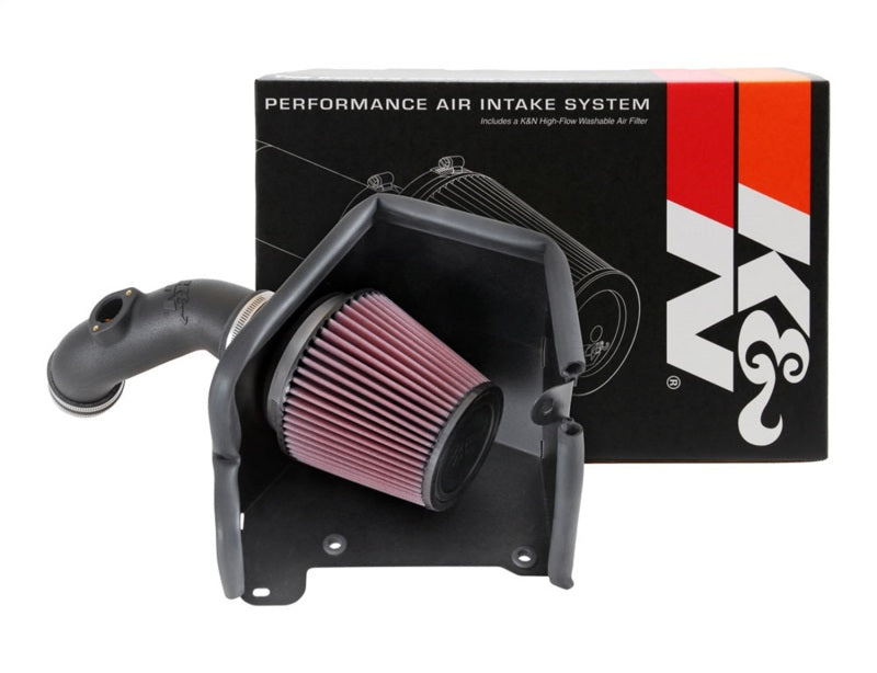 K&N 2015 - 2016 Mitsubishi Lancer 2.4L Aircharger Performance Intake (Manual Only) - Unleash Your Engine's Potential!