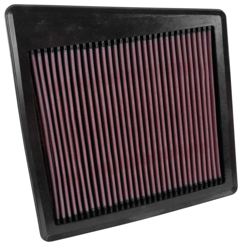 K&N High-Performance Drop-In Air Filter for 2016 - 2024 Nissan Titan XD V8-5.6L F/I