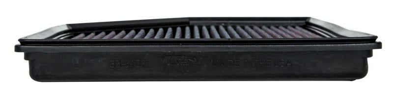 K&N High-Performance Replacement Panel Air Filter for 20-25 Cadillac CT4/CT5 2.0L L4
