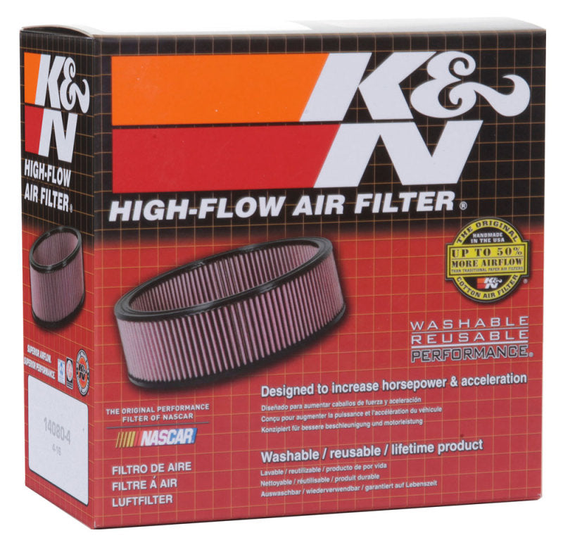 K&N 59-74 Rover Custom Round Race Filter - High-Performance Air Filter!