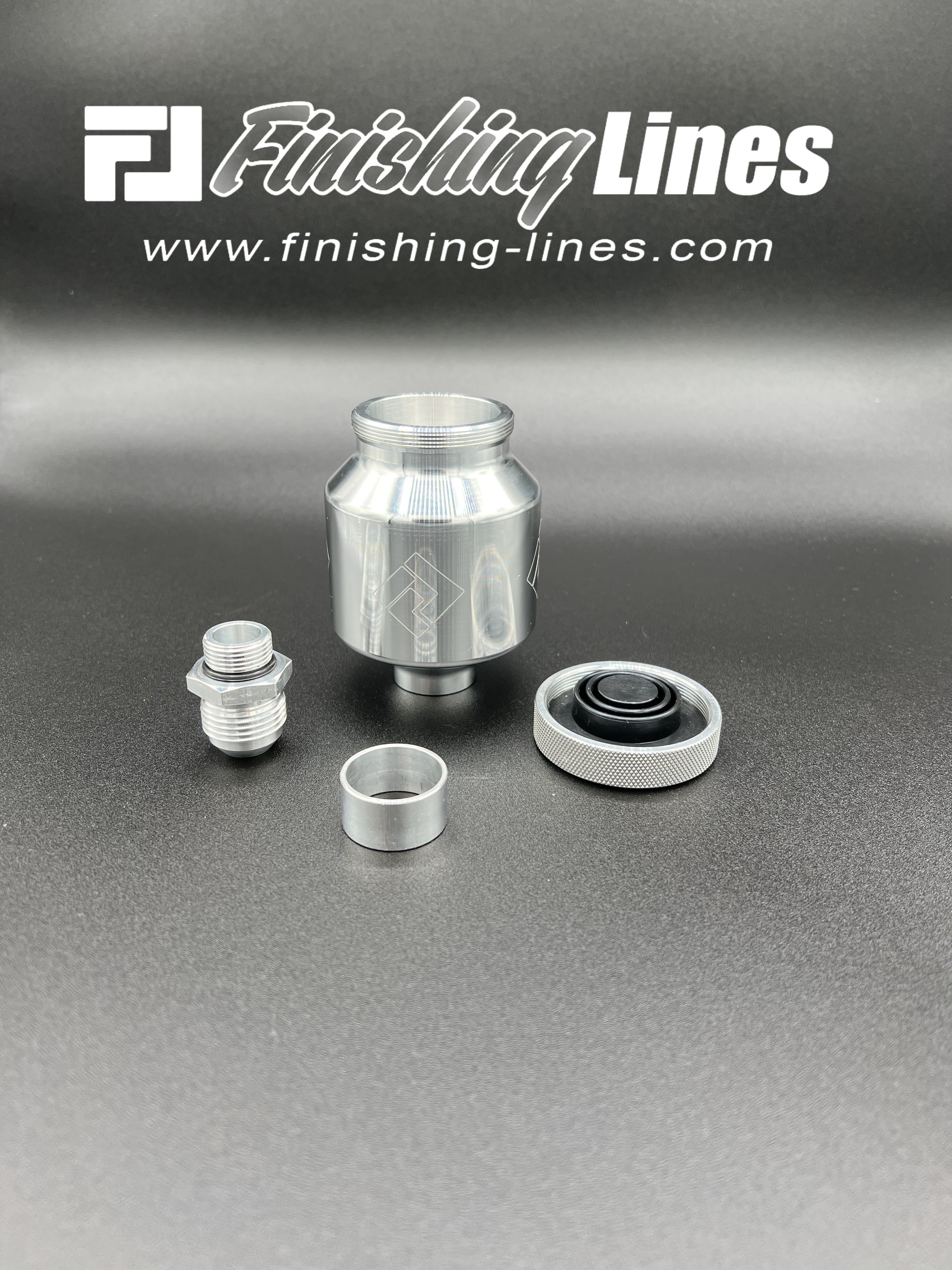 Finishing Lines Premium Billet Reservoir Kit for Wilwood Master Cylinder - Upgrade Your Braking System Now!