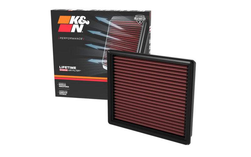 K&N High-Performance Air Filter for 2022-2025 Toyota Tundra & Sequoia