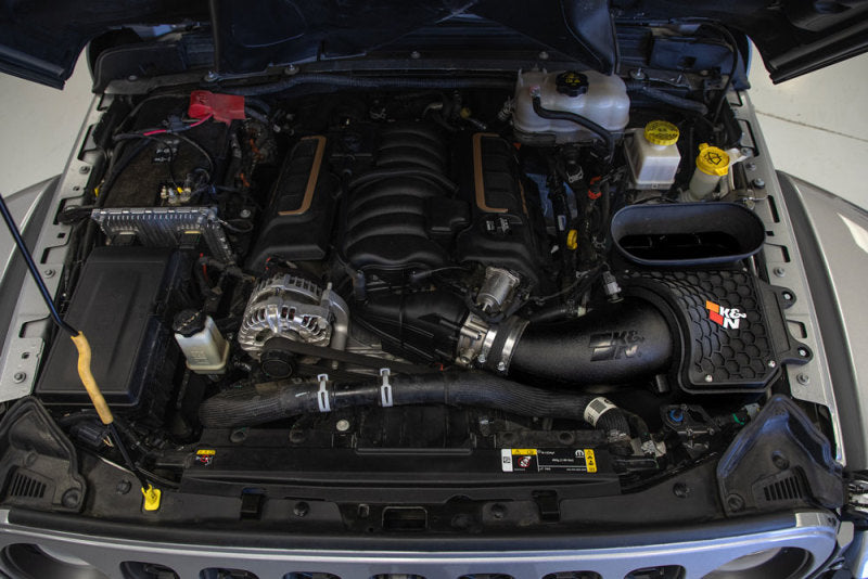 K&N 21 - 22 Jeep Wrangler JL V8 - 6.4L Aircharger: Unleash Your Engine's Potential!