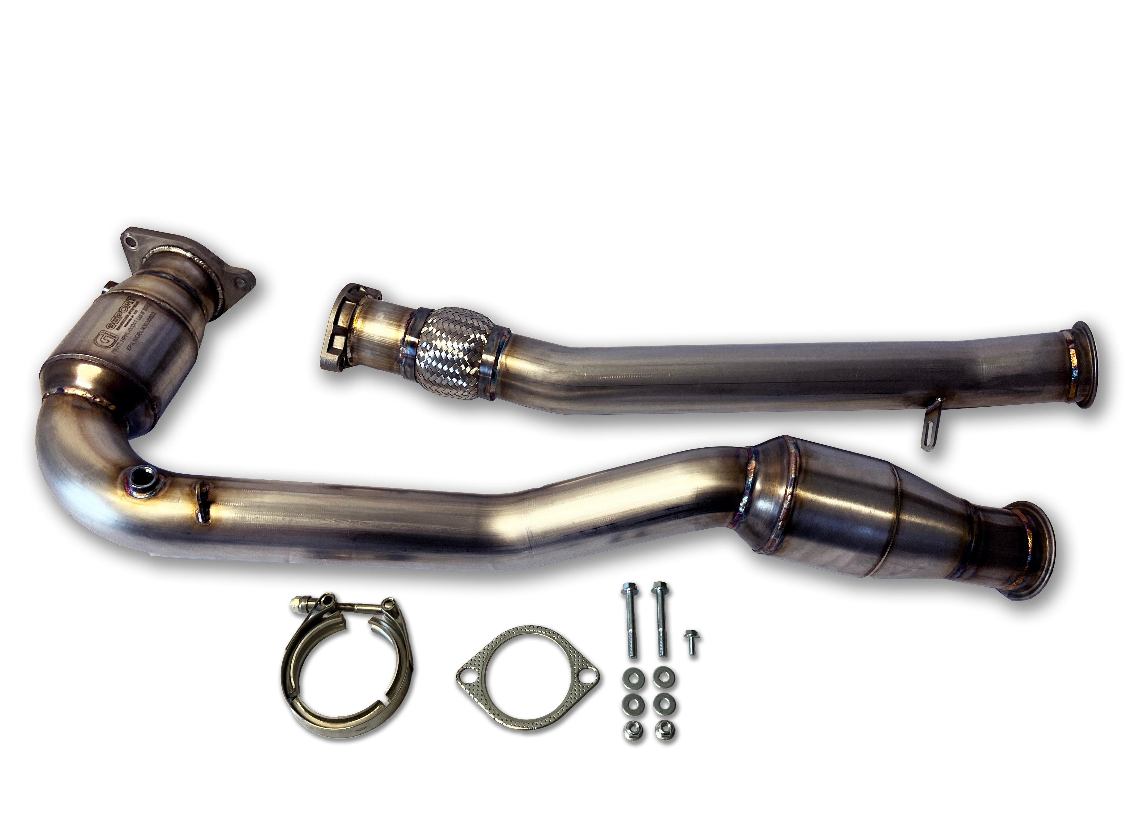 ETS '22+ WRX GESI Catted J-Pipe (Downpipe): Unleash Your Engine's Power!