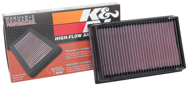 K&N High-Performance Replacement Panel Air Filter for 2019 - 2024 Volkswagen Jetta, Golf & Taos