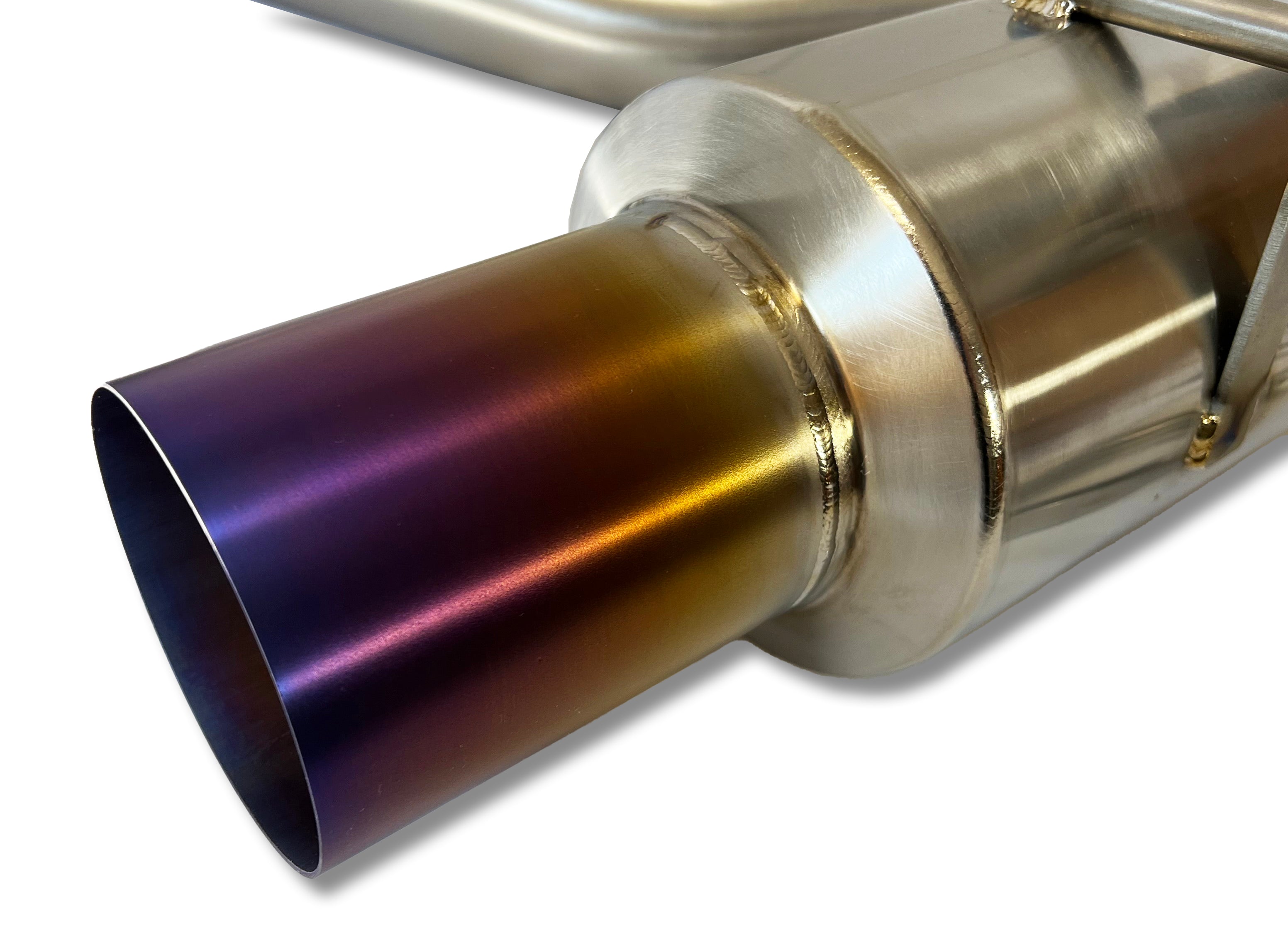 Unleash Power: ETS '22+ Subaru WRX Single Exit Titanium Catback Exhaust System