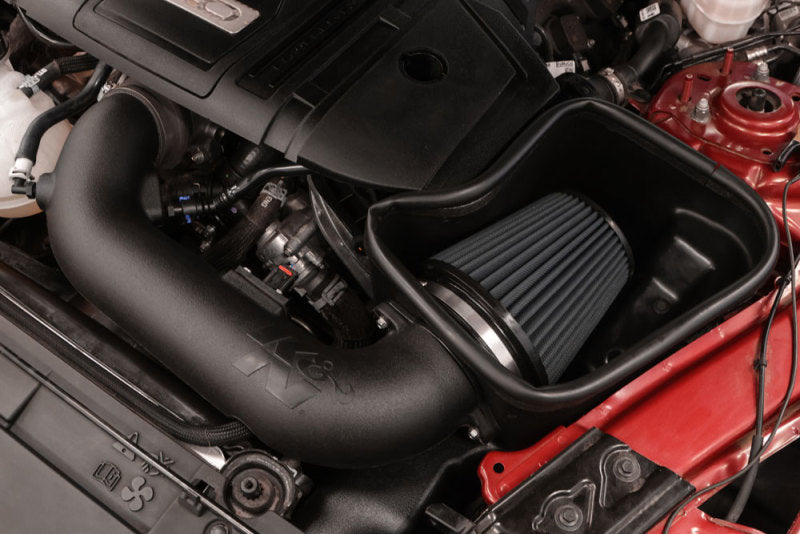 Rev Up Your 2018 - 2023 Ford Mustang GT 5.0L V8 with K&N Dryflow Performance Air Intake System!