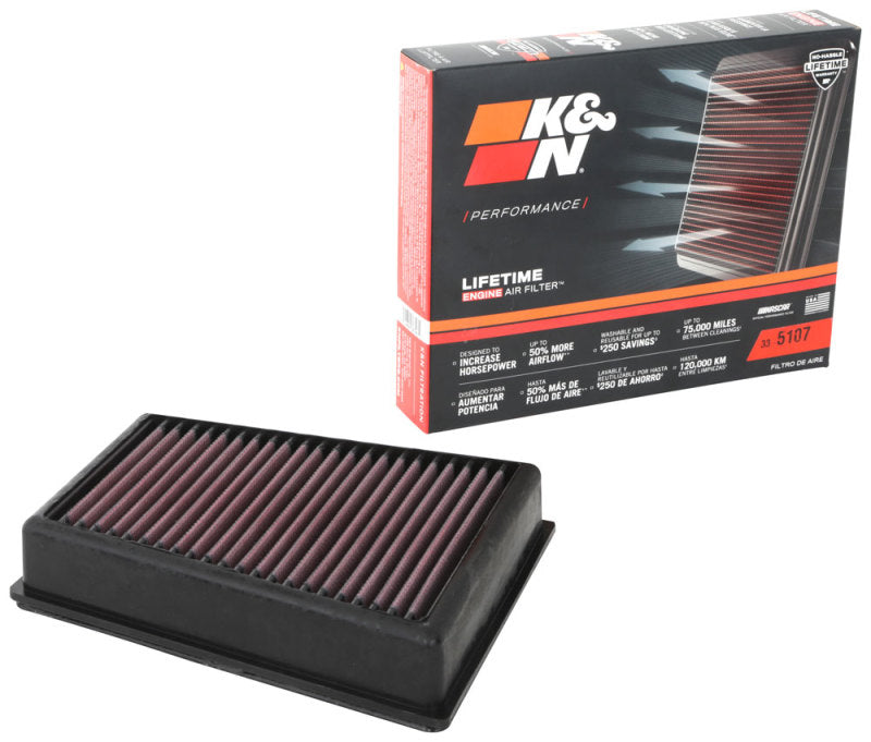 K&N Premium Drop-In Air Filter for 20-25 Buick & Chevrolet Models
